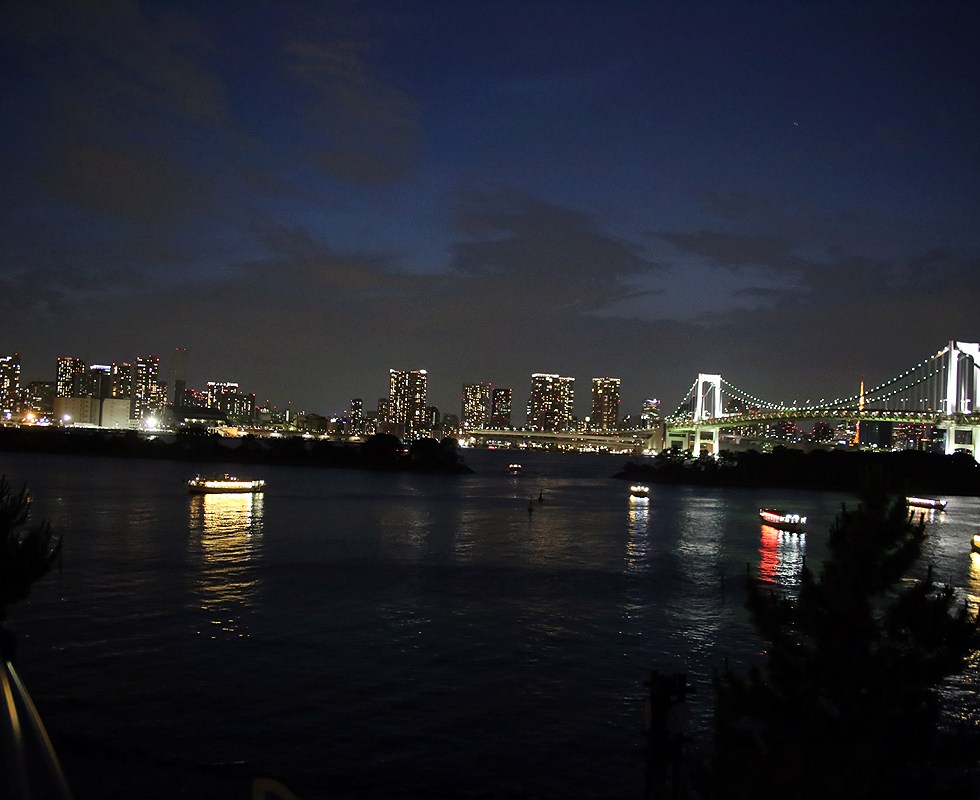 Rainbow, Bridge, Tokyo, Japan