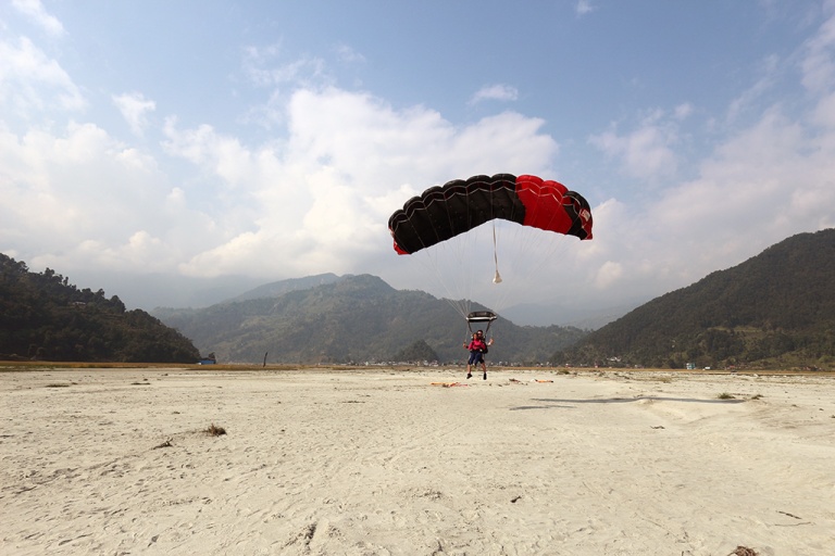 Pokhara Skydive Tandem Jump Pame Nepal